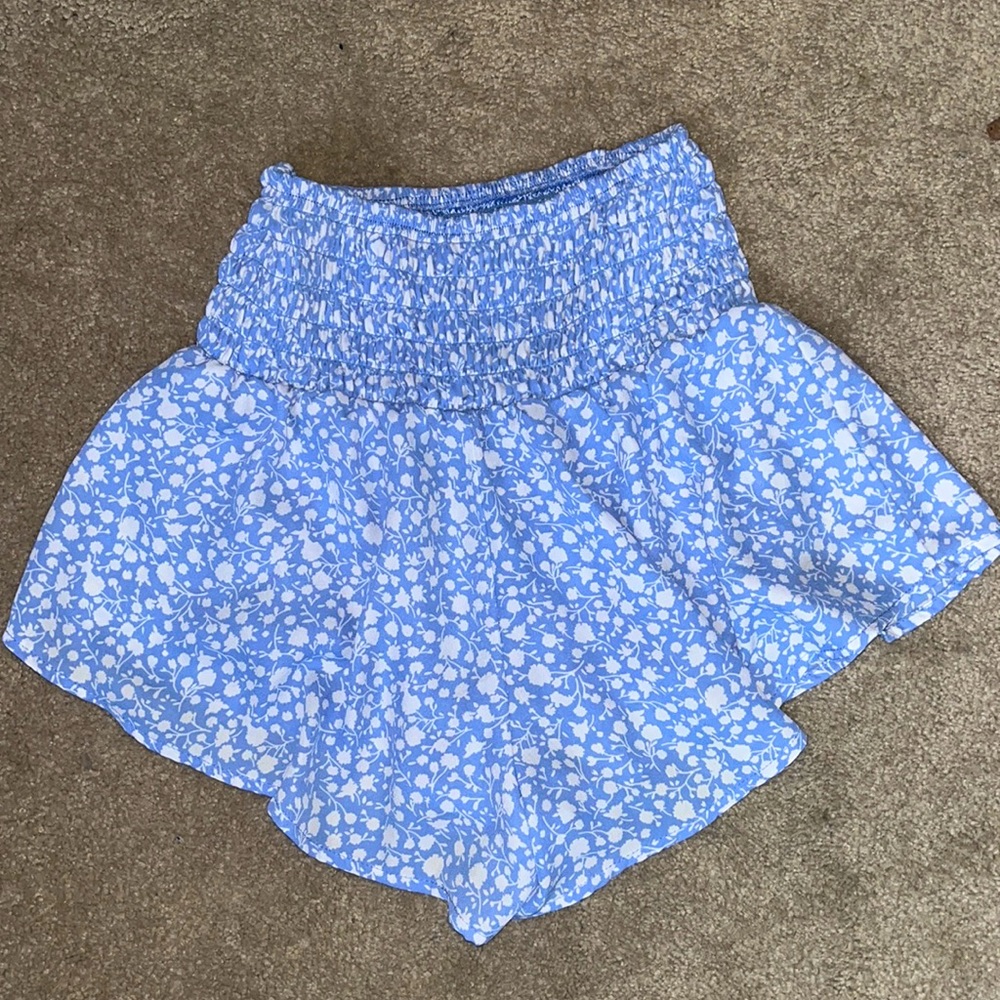 Sienna Sky Summer Blue Skort